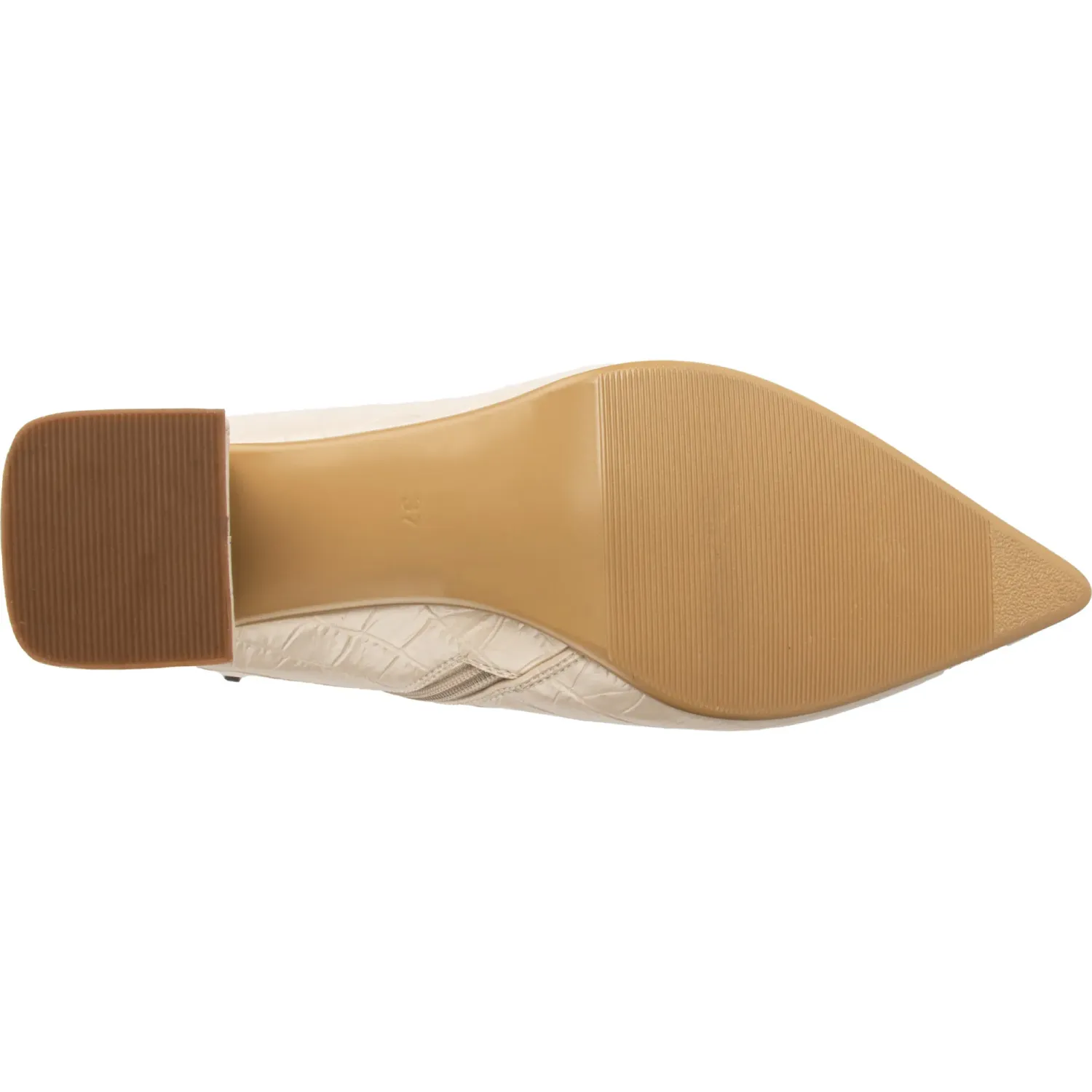 Bota Chabely Mujer 2yb017 color hueso | Platanitos