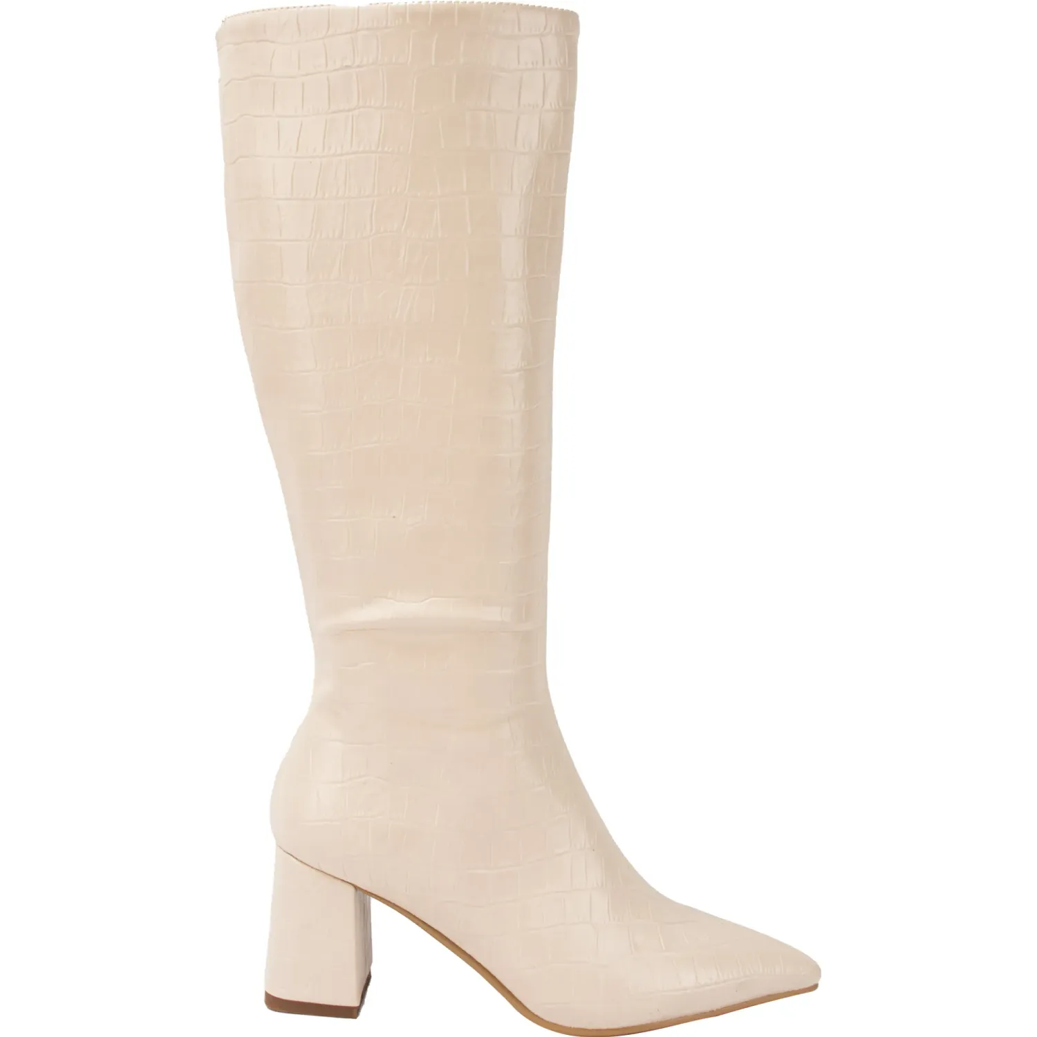 Bota Chabely Mujer 2yb017 color hueso | Platanitos