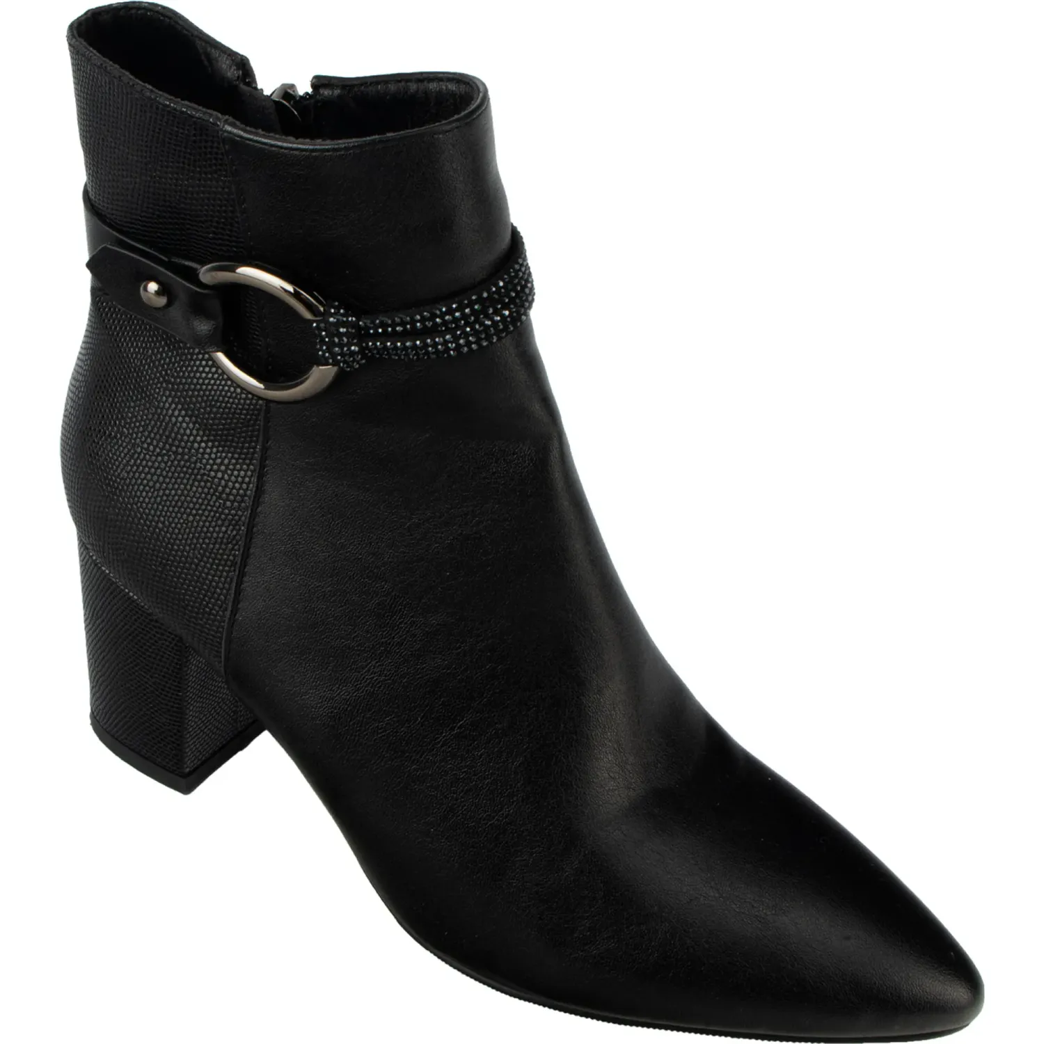 Botin Chabely Mujer 2yi108 color negro | Platanitos