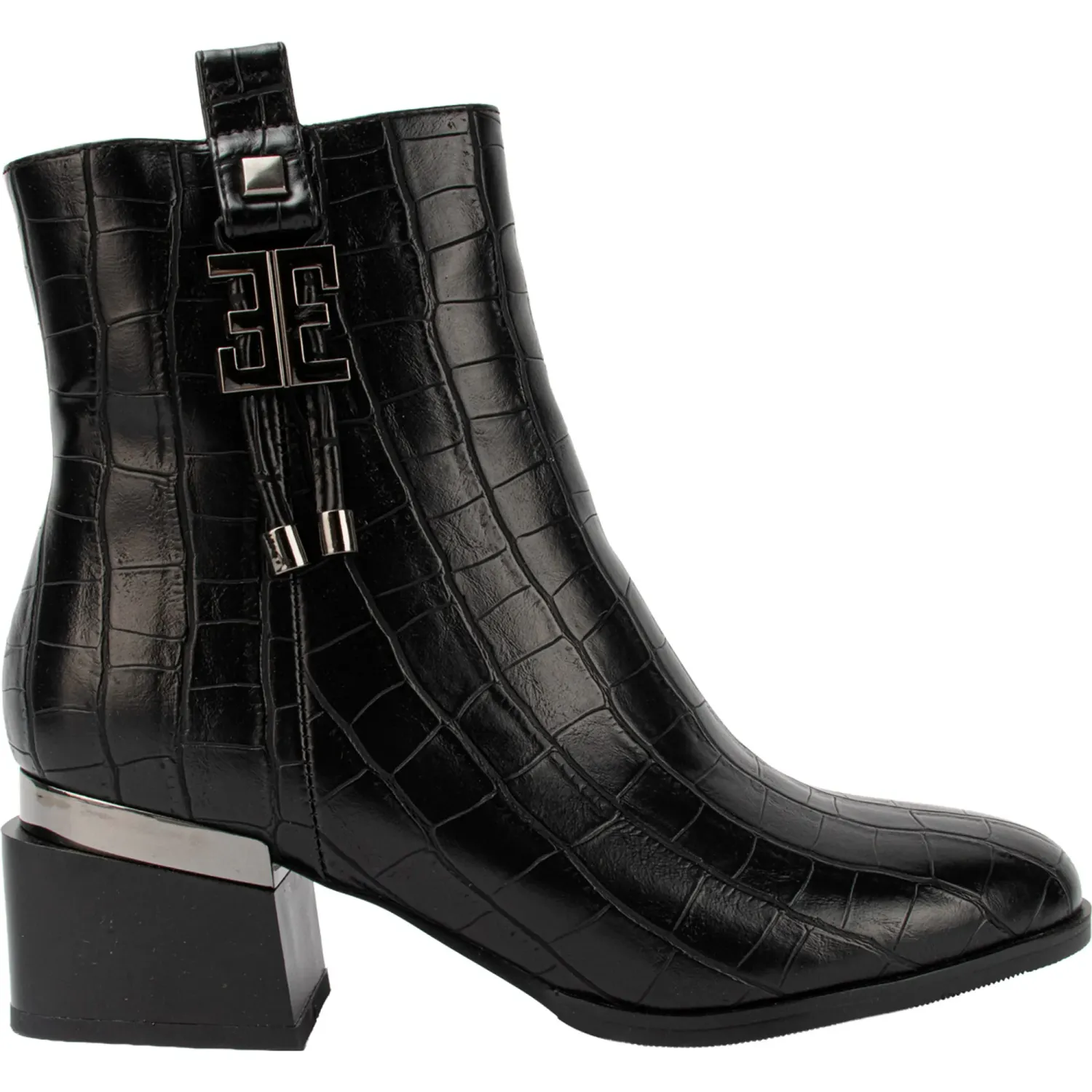 Botin Chabely Mujer 2yi104 color negro | Platanitos
