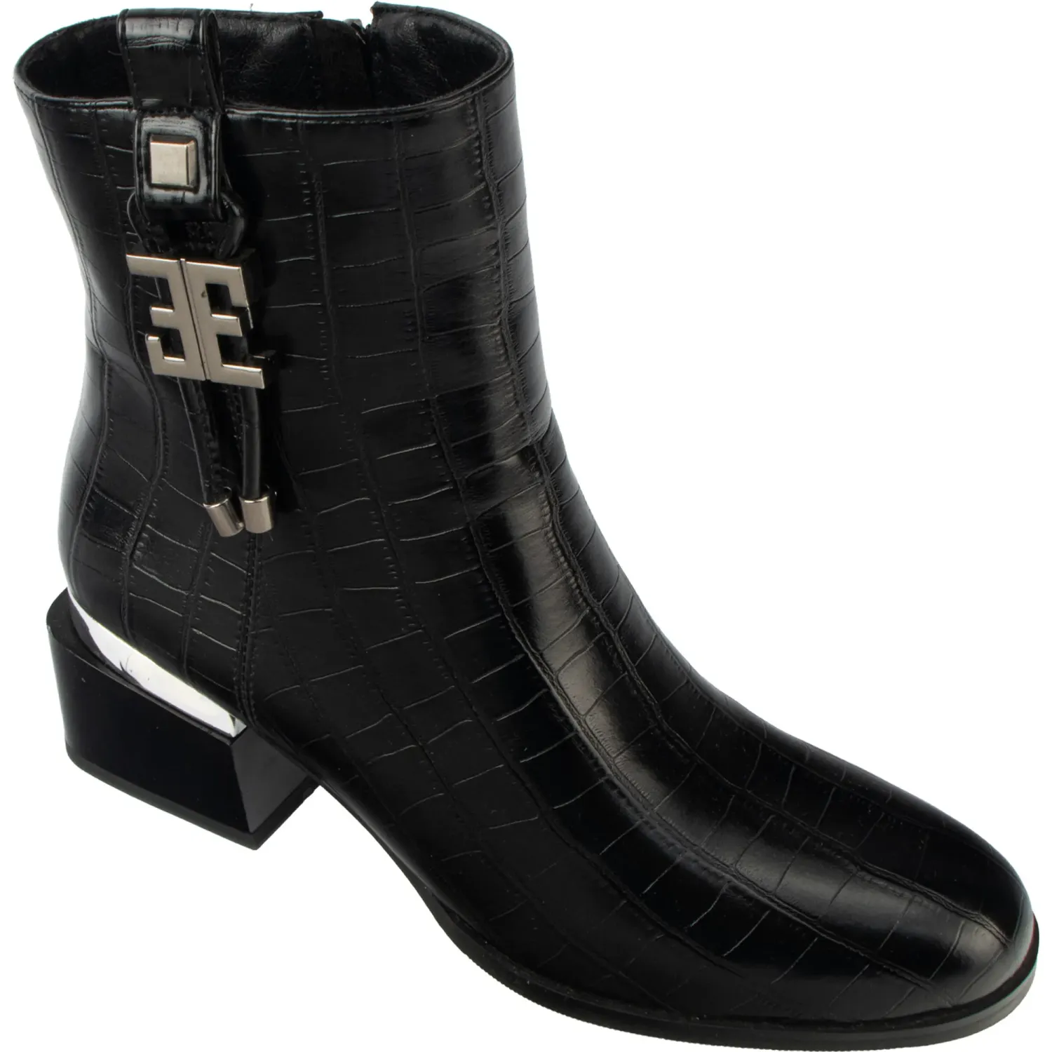 Botin Chabely Mujer 2yi104 color negro | Platanitos