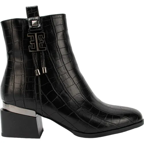 Botin Chabely Mujer 2yi104 color negro | Platanitos