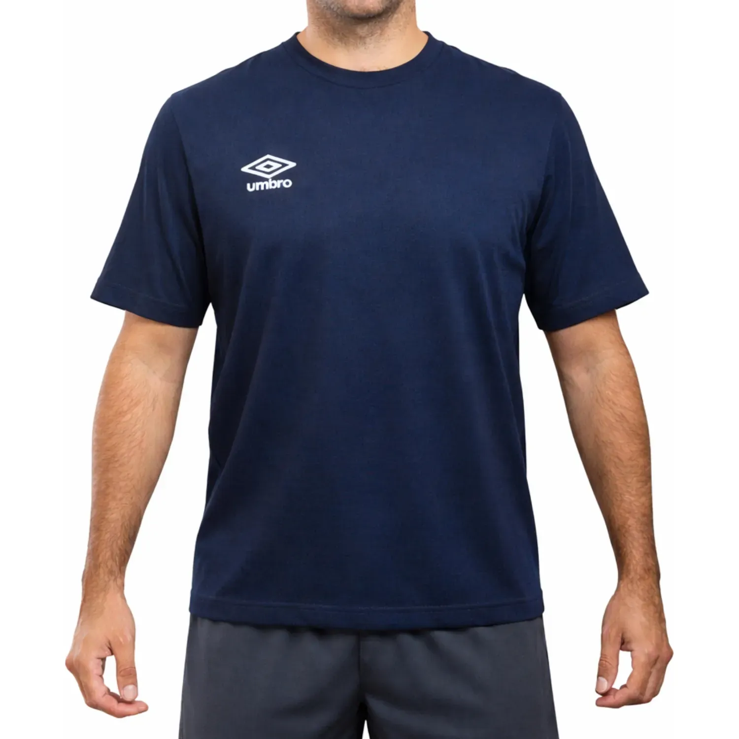Polo Umbro Deportivo Hombre T-Shirt Basicos Estampado color azul | Platanitos