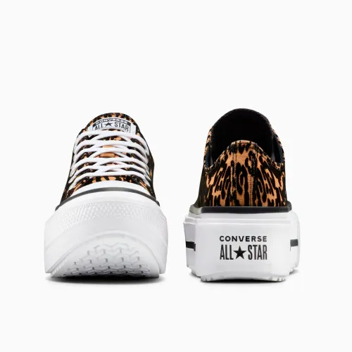 Converse Zapatillas Urbanas Mujer Ct As Double Stack Platform Animal Graphic
