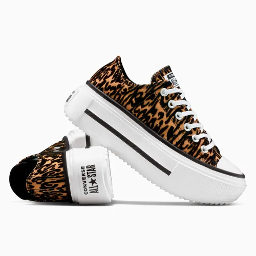 Converse Zapatillas Urbanas Mujer Ct As Double Stack Platform Animal Graphic