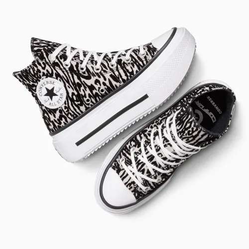 Converse Zapatillas Urbanas Mujer Ct As Double Stack Platform Animal Graphic