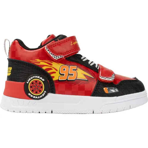 Zapatilla Cars Botin Niño Cars 2cr3560 color rojo | Platanitos