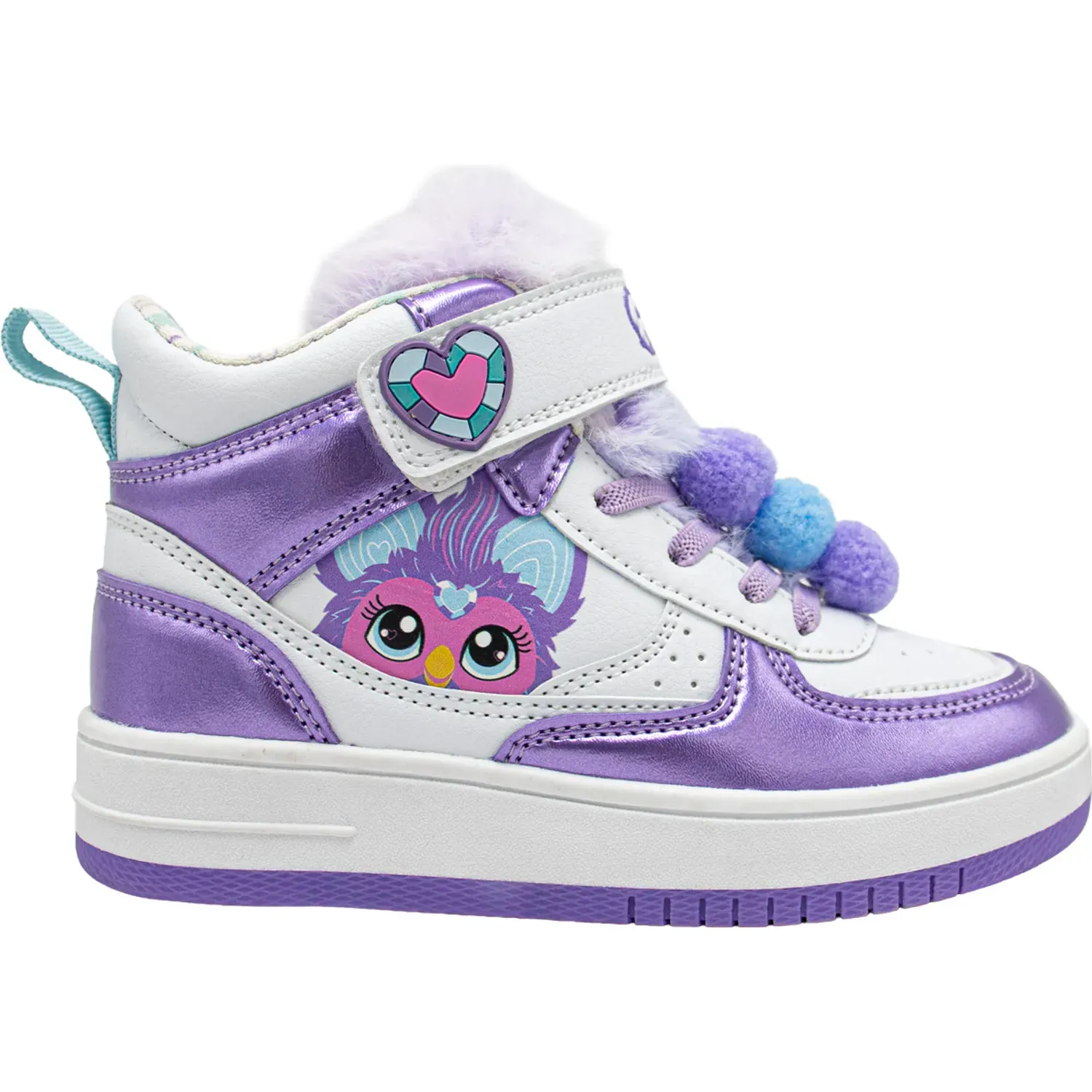 Zapatilla Furby Botin Niña Furby 2ur0130 color blanco | Platanitos