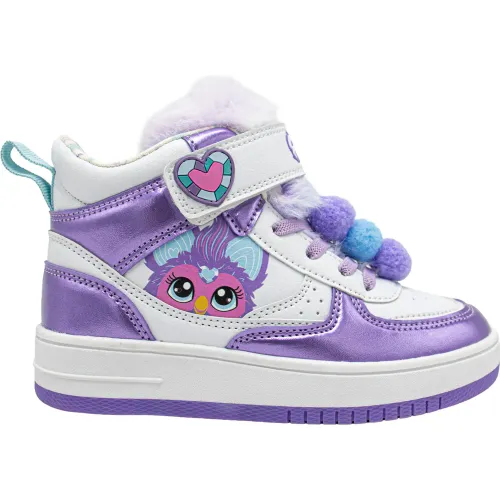 Zapatilla Furby Botin Niña Furby 2ur0130 color blanco | Platanitos