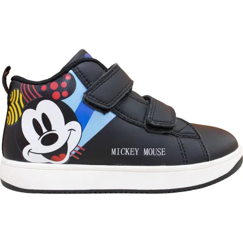Zapatilla Mickey Botin Niño Mickey 2mc9420 color negro | Platanitos