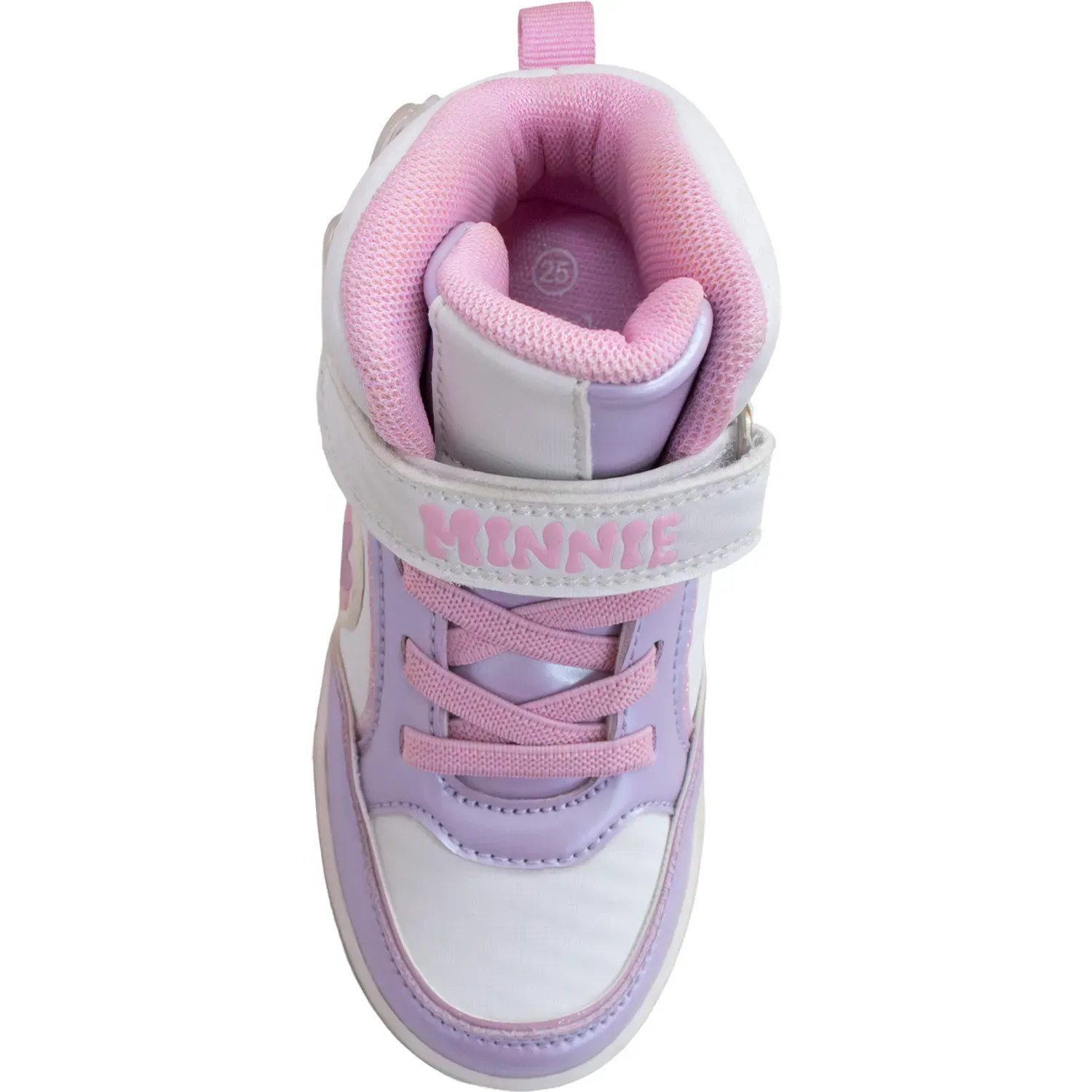 Zapatilla Minnie Botin Niña Minnie 2mn1132 color lila | Platanitos