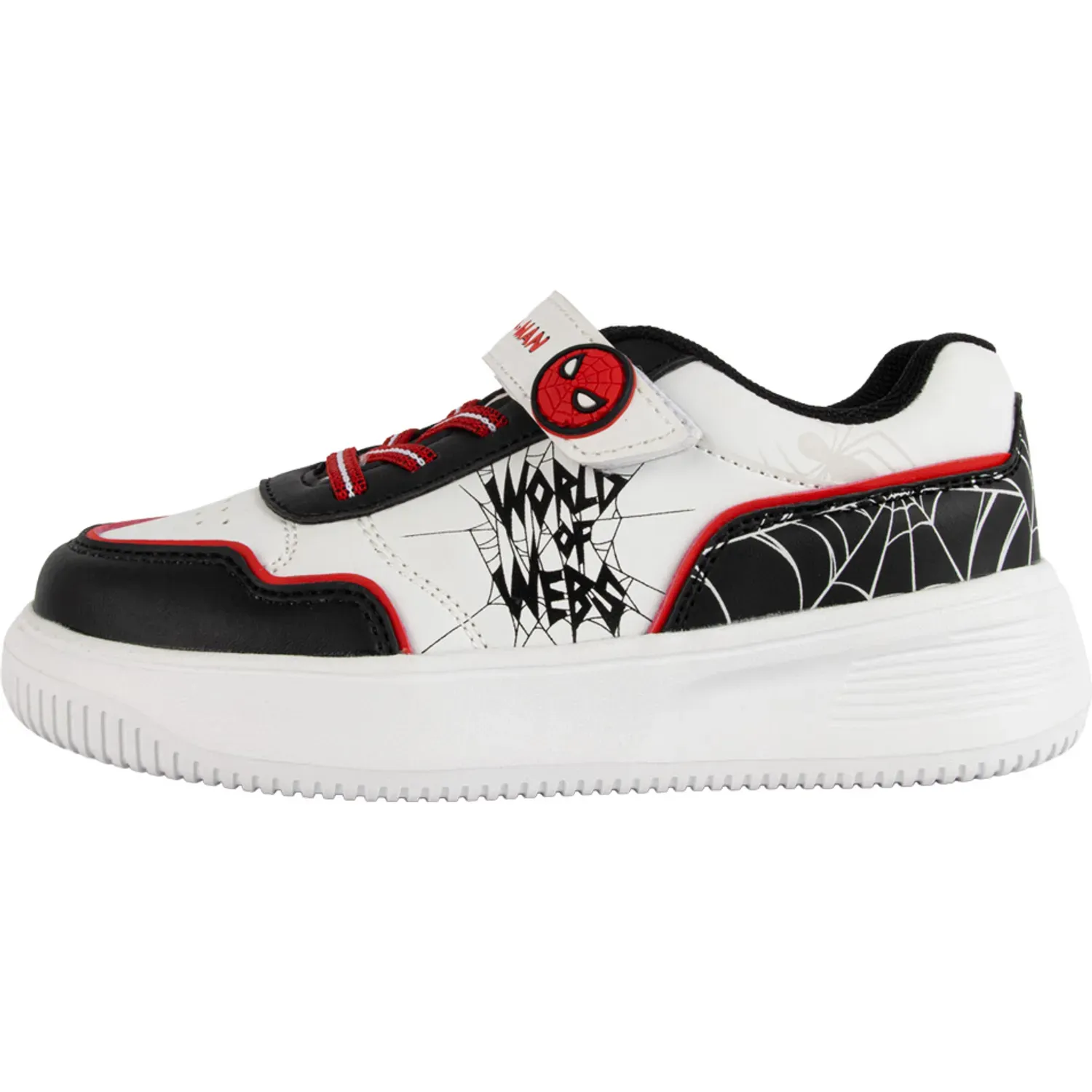 Zapatilla Spiderman Niño Spiderman 2sn1220 color blanco | Platanitos