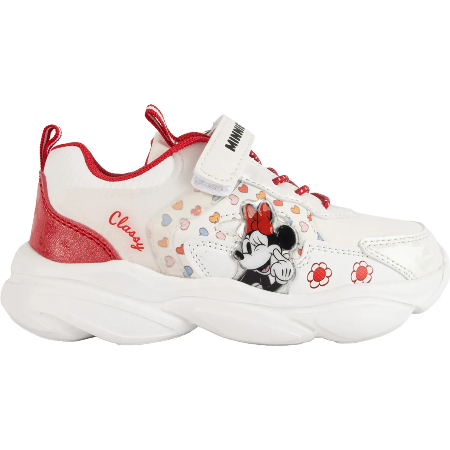 Zapatilla Minnie Niña Minnie 2mn1141 color rojo | Platanitos