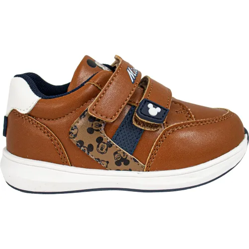 Zapatilla Mickey Casual Niño Mickey 2mc9660 color marron | Platanitos