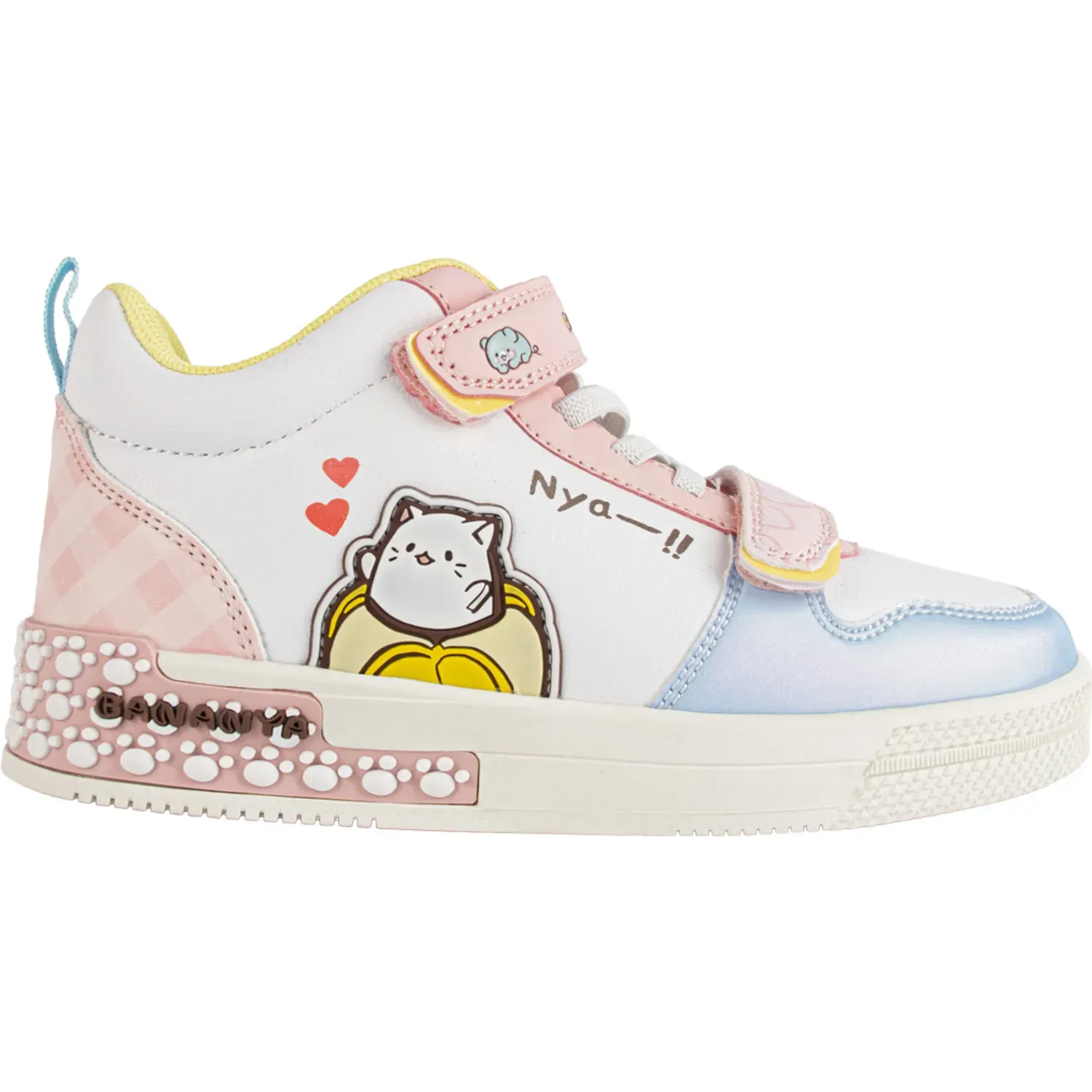 Zapatilla Bananya Botin Niña Bananya 2ban005 color rosado | Platanitos