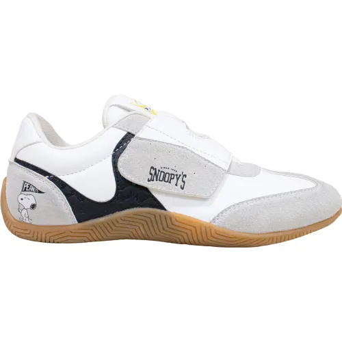 Zapatilla Snoopy Iconica Mujer Snoopy 2fy0440 color blanco | Platanitos