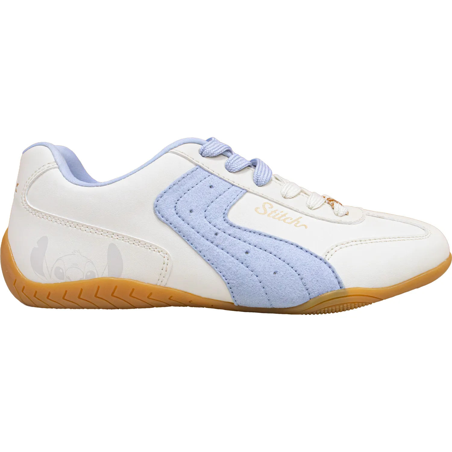 Zapatilla Stitch Iconica Mujer Stitch 2ty0770 color blanco / celeste | Platanitos