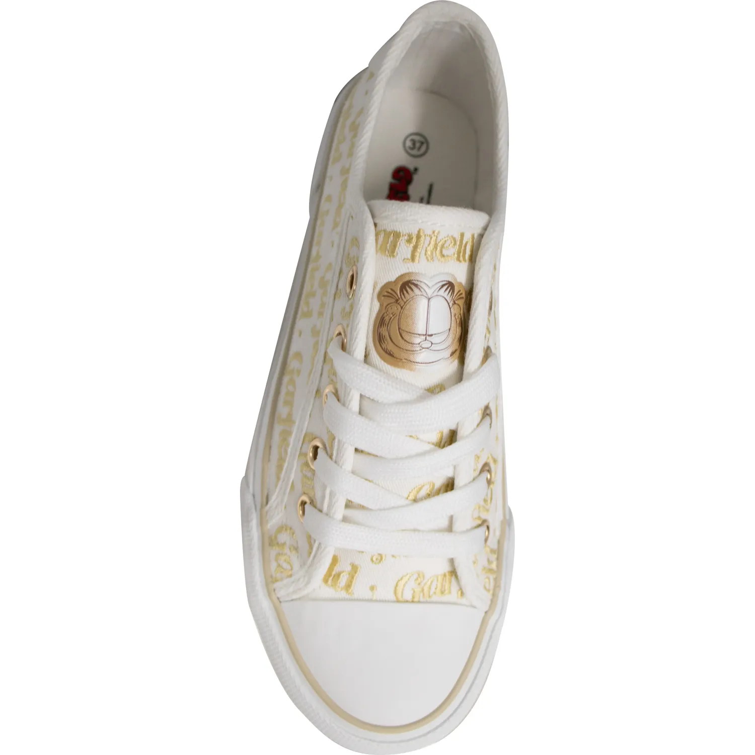 GARFIELD Zapatilla Garfield Mujer Garfield 2gy0330 color blanco / maiz | Platanitos
