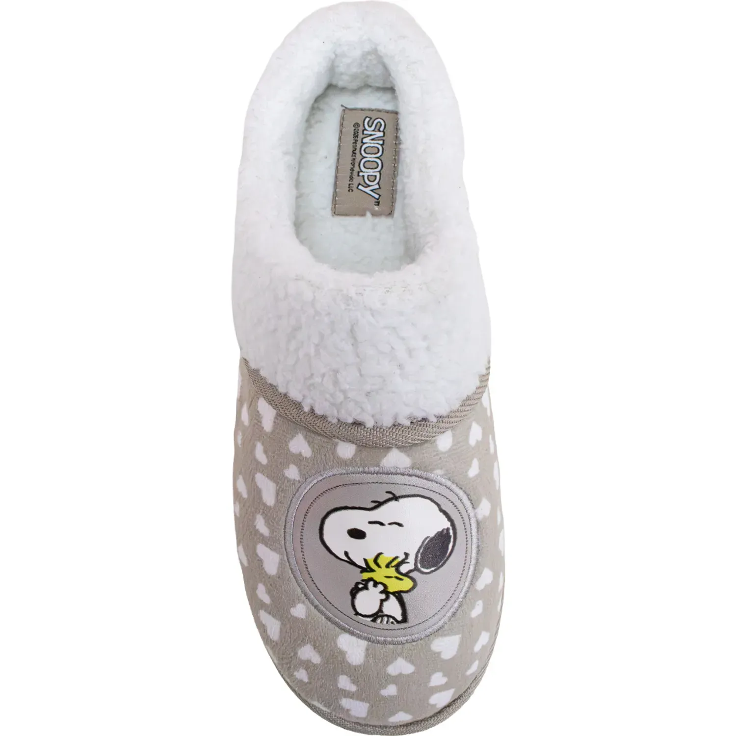 Pantufla Snoopy Mujer Snoopy 2fy0470 color beige | Platanitos