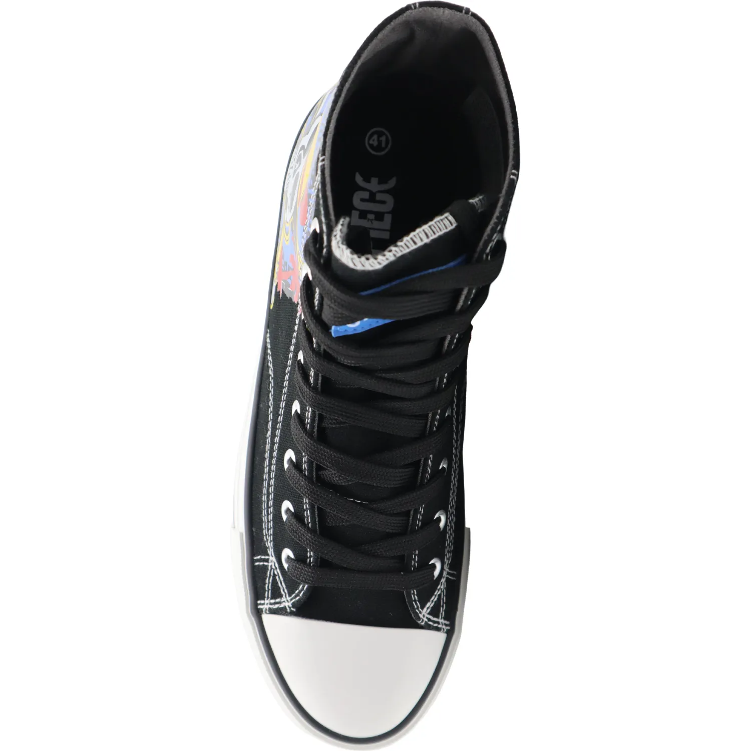 Zapatilla One Piece Hombre One Piece 2opy001 color negro | Platanitos