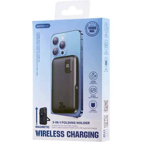 REMAX Cargador Portátil Powerbank Magnético Rpp-695 Azul 10000mah Pd20w