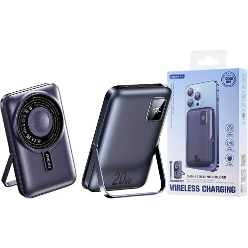 REMAX Cargador Portátil Powerbank Magnético Rpp-695 Azul 10000mah Pd20w
