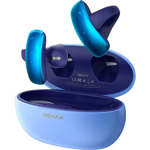 REMAX Azul modelo Audifonos Clip Ear Ows-02 Wireless Headphones azules 2026012119352056648  
