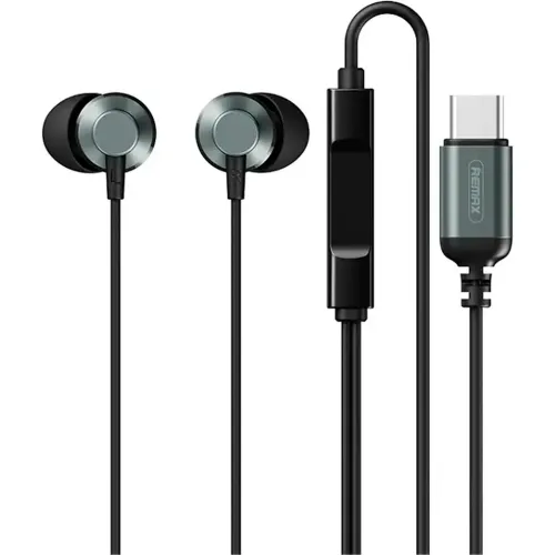 REMAX Negro modelo Audiófonos Alámbricos Rm-512a Type-C negros 2026012119352056651  