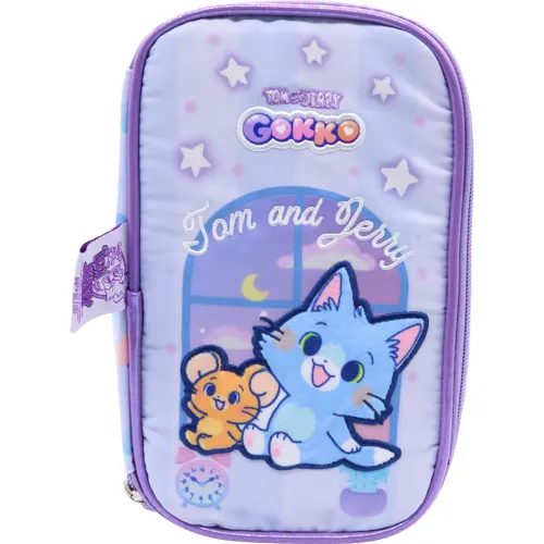 GOKKO TOM & JERRY  modelo Cartuchera Gokko Tom & Jerry lilas 2026012119423138147  