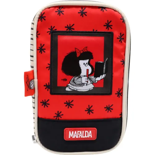 Mafalda Rojo modelo Cartuchera Mafalda rojos rojas roja 2026012119423138183  