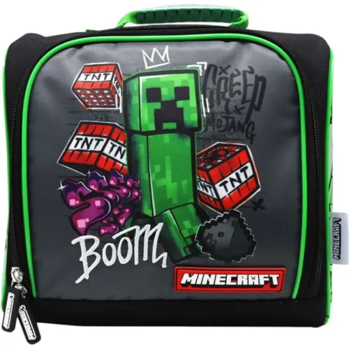 MINECRAFT Verde modelo Lonchera Minecraft verdes 2026012119423138414