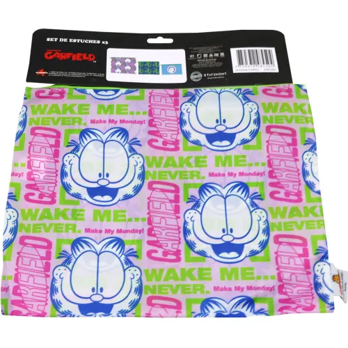 GARFIELD Set De Estuches X3 Garfield