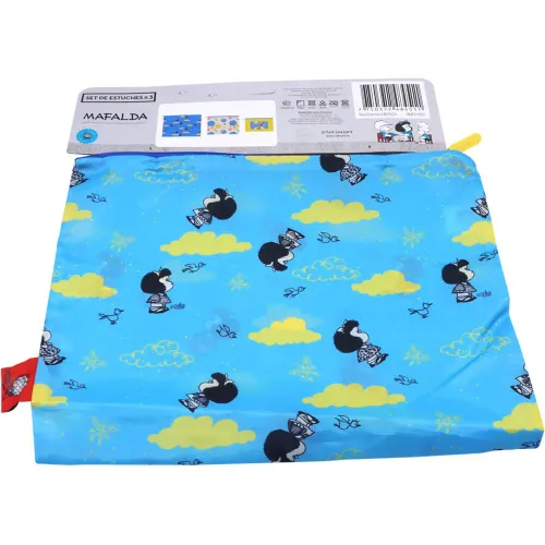 Mafalda Set De Estuches X3 Mafalda
