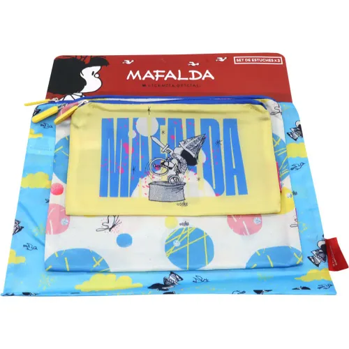 Mafalda Set De Estuches X3 Mafalda