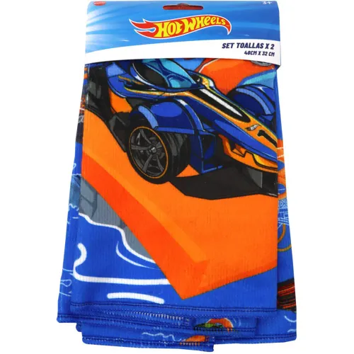 Hot Wheels Set Toallas X2 Hot Wheels