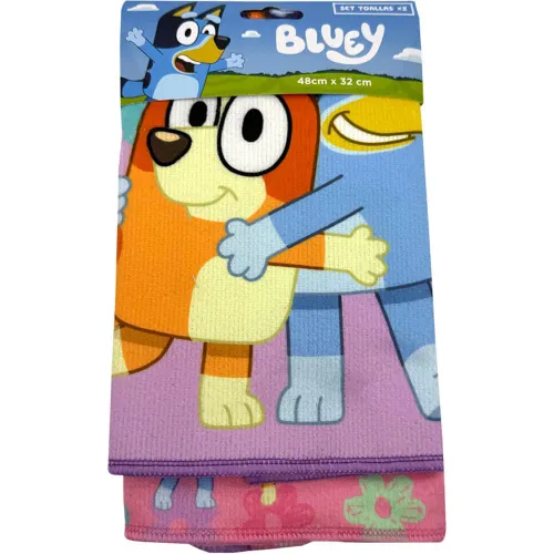 BLUEY Set Toallas X2 Bluey