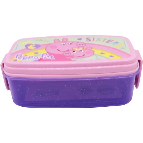 Peppa Pig Tupper Pp 510ml Dos Niveles Peppa Pig