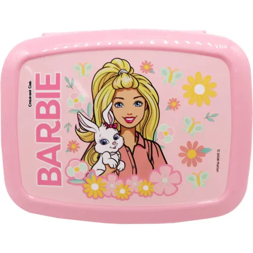 Barbie Rosado modelo Tupper Pp Ml Con Divisiones Barbie rosados 2026012119423138543