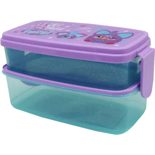 FURBY Tupper Pp 510ml Dos Niveles Furby