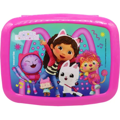 GABBY´S DOLLHOUSE Rosado modelo Tupper Pp Ml  Con Divisiones Gabby´s Dollhouse rosados 2026012119423138603  