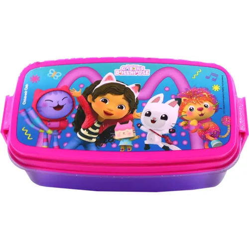 GABBY´S DOLLHOUSE Tupper Pp 510ml Dos Niveles Gabby´s Dollhouse