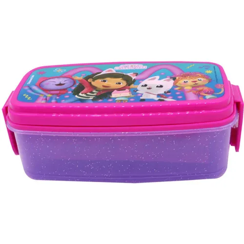 GABBY´S DOLLHOUSE Tupper Pp 510ml Dos Niveles Gabby´s Dollhouse