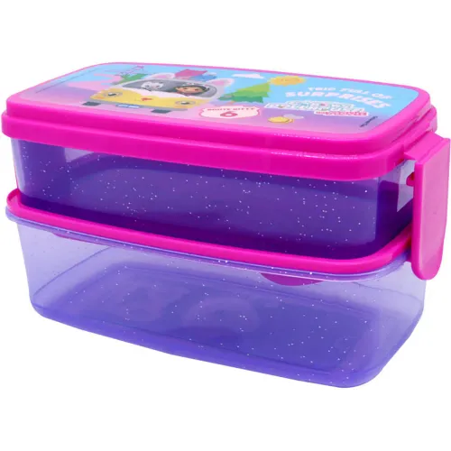 GABBY´S DOLLHOUSE Tupper Pp 510ml Dos Nivelesgabby´s Dollhouse Movie