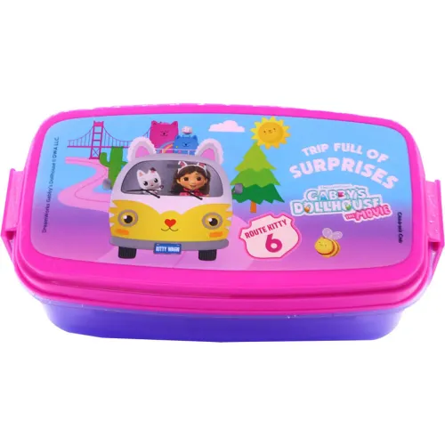 GABBY´S DOLLHOUSE Tupper Pp 510ml Dos Nivelesgabby´s Dollhouse Movie