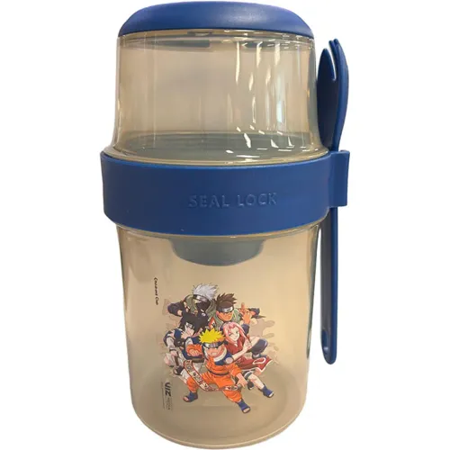 NARUTO Gris modelo Contenedor 310ml+560ml Naruto grises 2026012119423138642