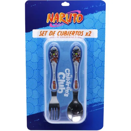 NARUTO Set De Cubiertos Naruto