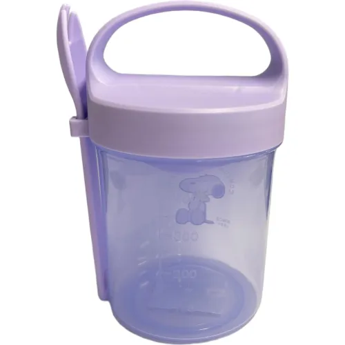 SNOOPY Contenedor + Cuchara 560ml Snoopy