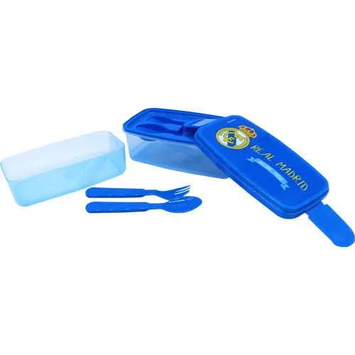 REAL MADRID Azul modelo Tupper Pp 510ml Dos Niveles Real Madrid azules 2026012119423138708