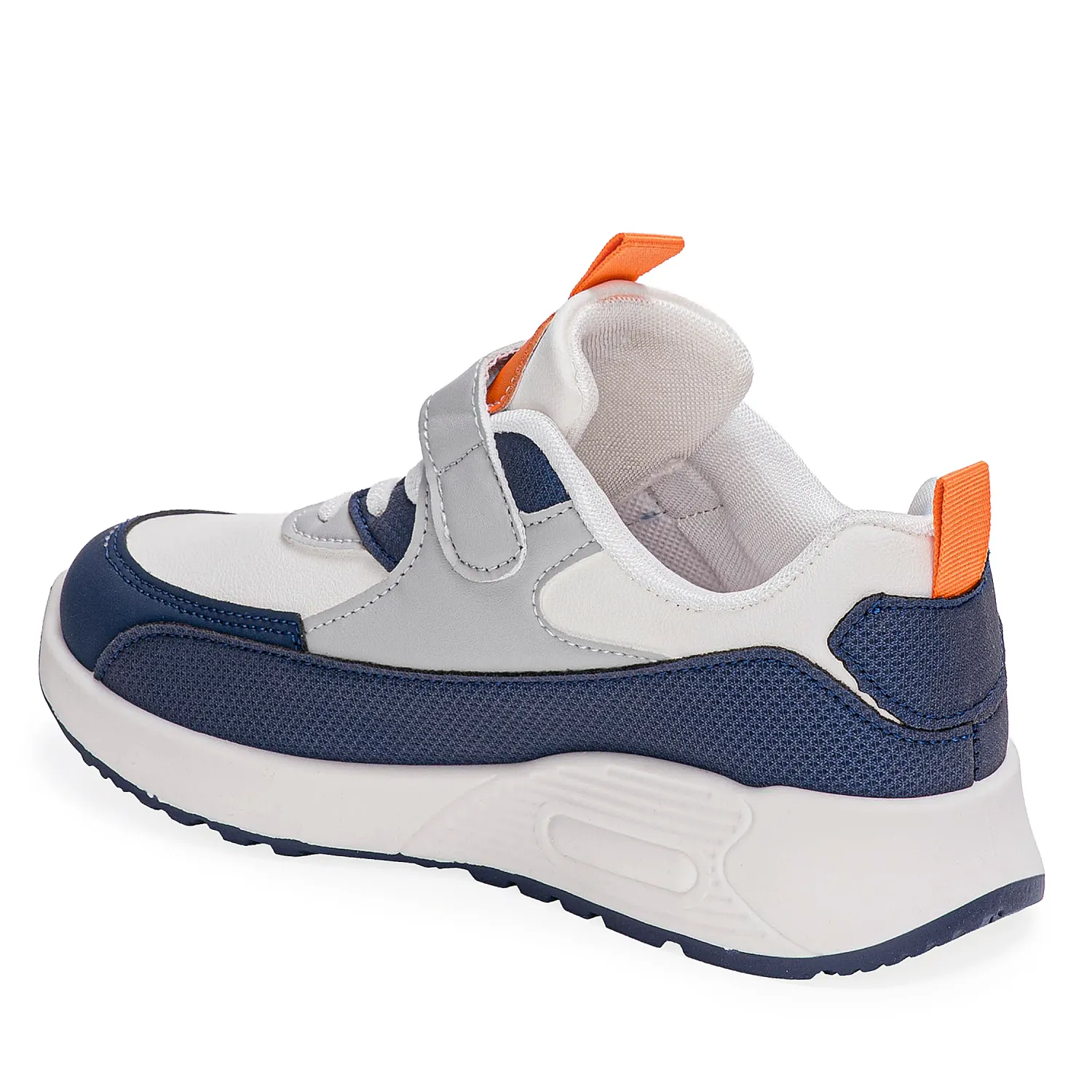 Zapatilla Just4U Kids Z Milan color azul / blanco | Platanitos