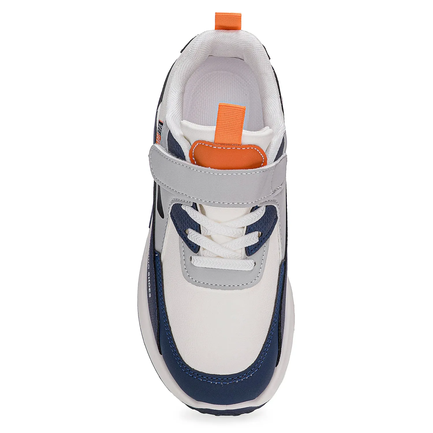 Zapatilla Just4U Kids Z Milan color azul / blanco | Platanitos